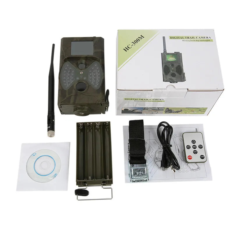 SUNTEKCAM HC300M 16MP 1080P 2G MMS Wireless Trail Camera – Night Vision Hunting Cam