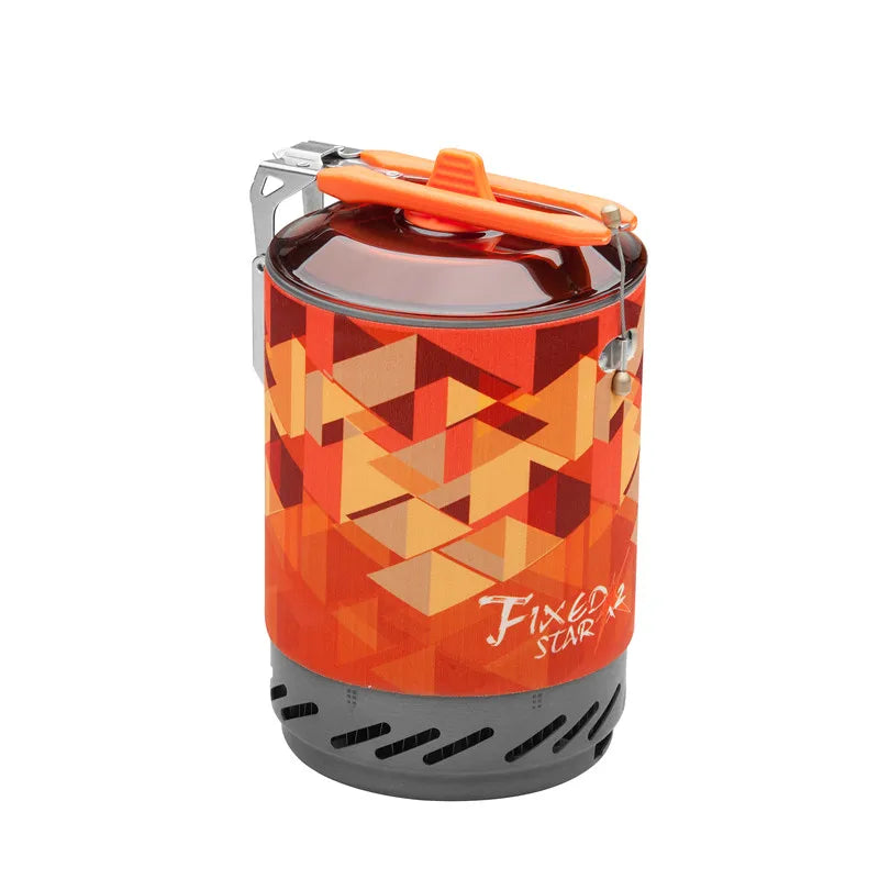 FIRE MAPLE X2 Portable Gas Stove – Camping Cooking System with Heat Exchanger, Hunting Gas Cooker