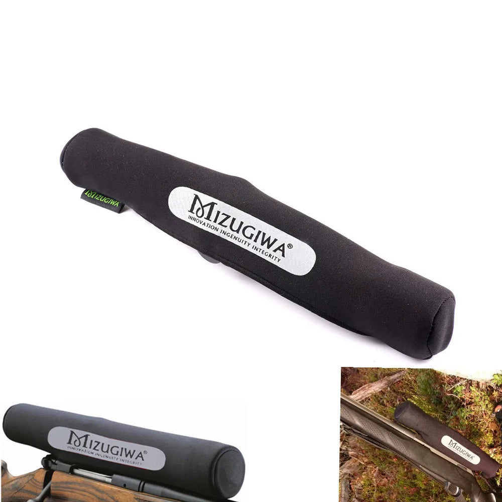 MIZUGIWA Neoprene Rifle Scope Cover 12"-13.5" for Hunting Optics Protection
