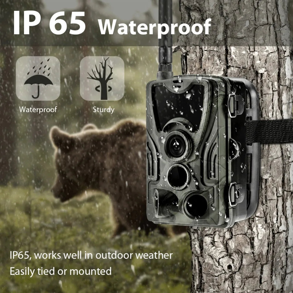 SUNTEKCAM HC801M 20MP 1080P Wireless Trail Camera – 2G MMS SMS SMTP Night Vision Hunting Cam