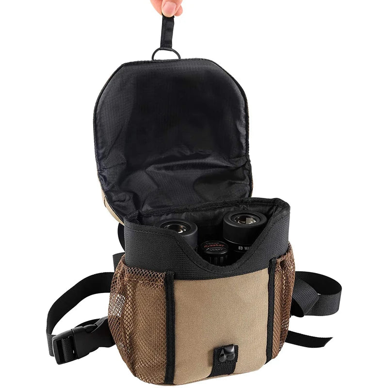 EYESKEY Universal Binocular Chest Pack with Harness Waterproof Case for Hunting & Hiking