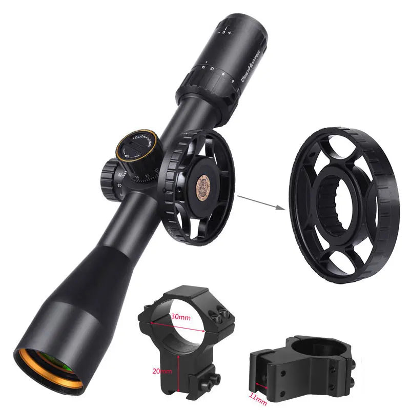 WESTHUNTER HD 4-16X44 FFP Riflescope – Tactical First Focal Plane Scope for Hunting