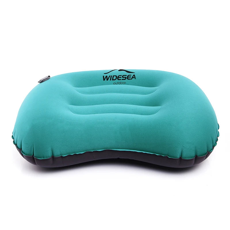WIDESEA Portable Inflatable Camping Pillow – Lightweight Air Cushion for Outdoor Travel & Hiking