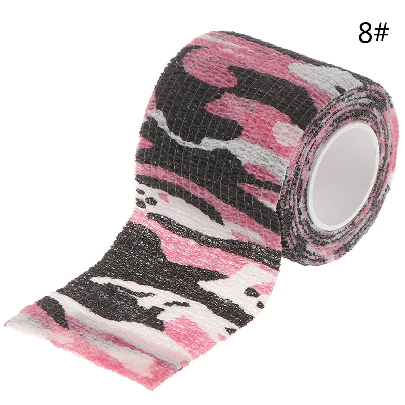 Multi-functional Camo Tape Non-Woven Self-Adhesive for Hunting and Tactical Use