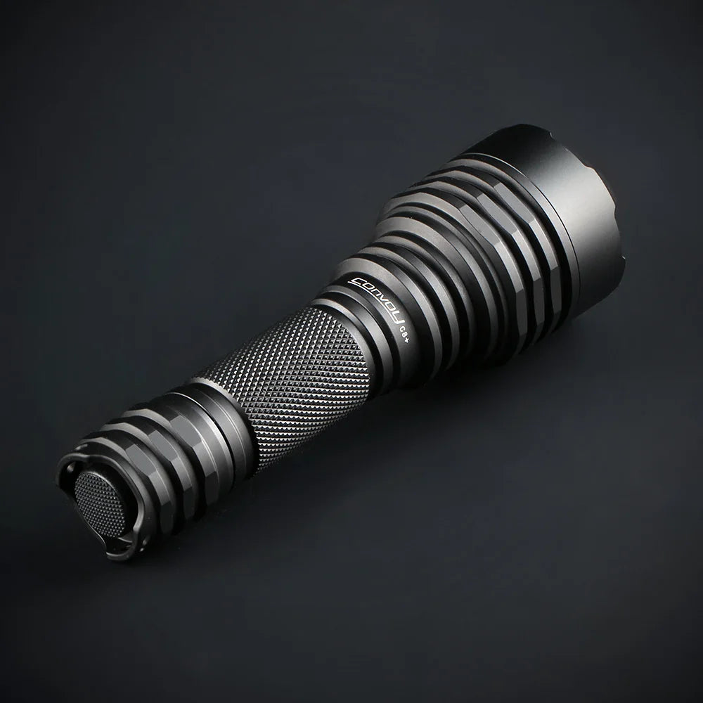 CONVOY C8+ Red Light Flashlight - 531m Professional Wildlife Torch with 12 Programmable Groups