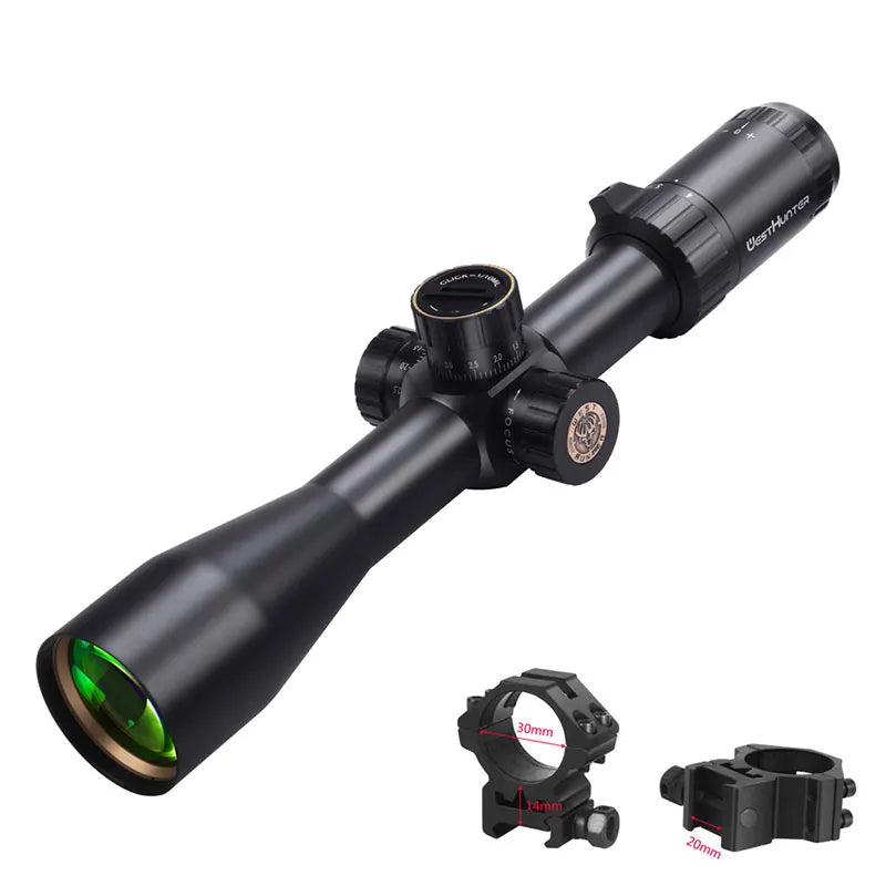 WESTHUNTER HD 4-16X44 FFP Riflescope – Tactical First Focal Plane Scope for Hunting