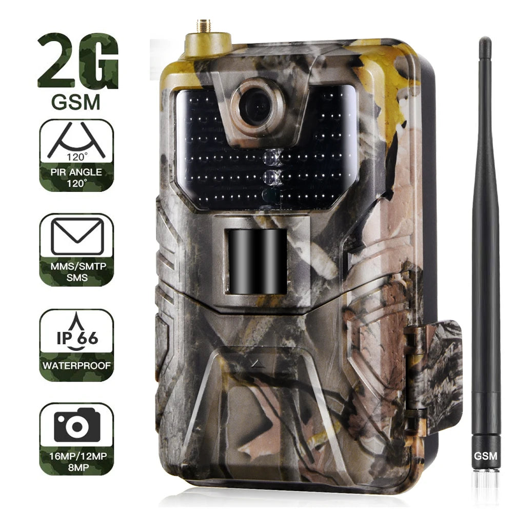 SUNTEKCAM HC900M 20MP 1080P 2G MMS SMTP Trail Camera – Wireless Night Vision Hunting Cam