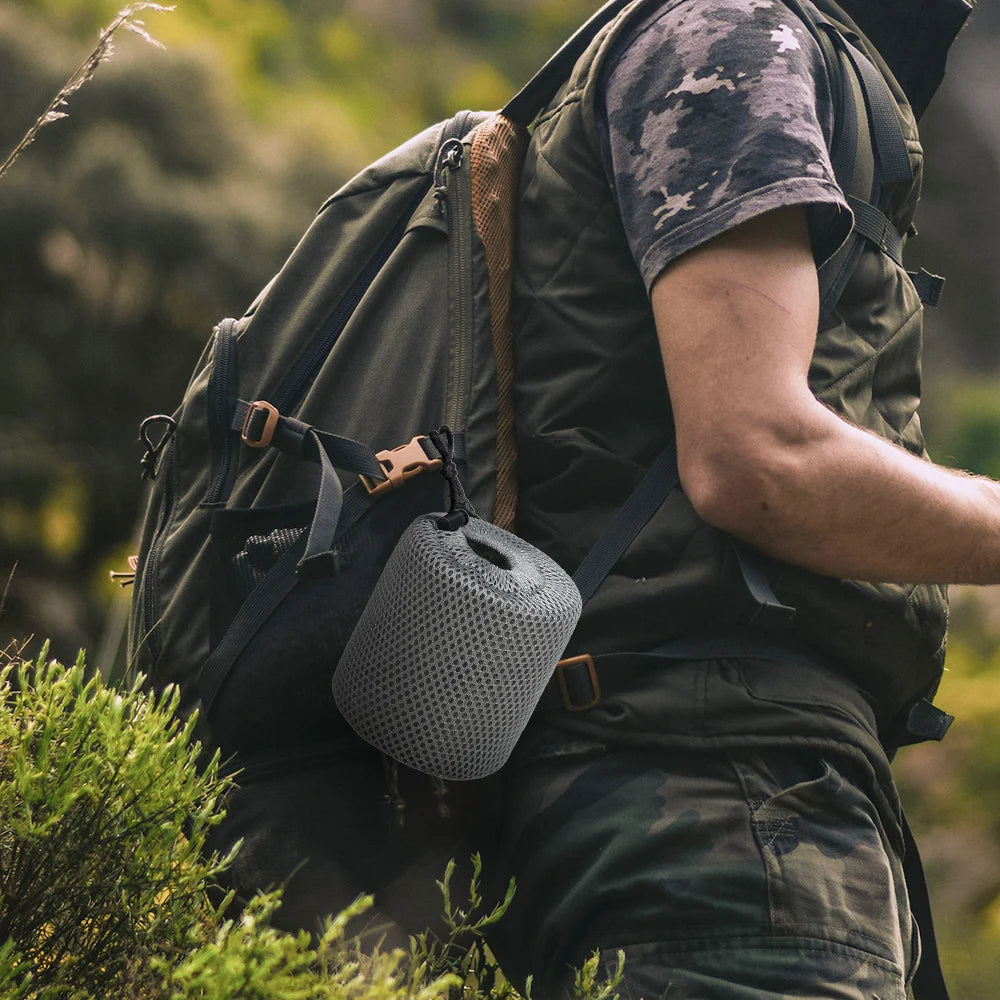 TOMSHOO Double-Wall Titanium Cup – Insulated Water & Coffee Mug for Camping & Home