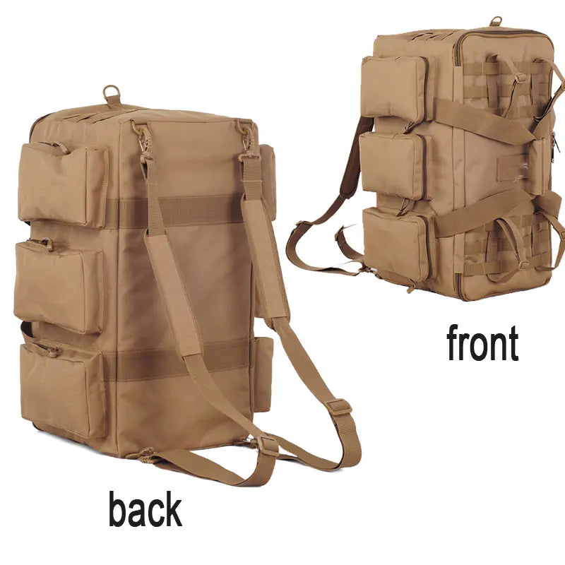 SCIONE 55L Duffel Bag – Tactical Backpack for Travel, Camping, Hiking, and Gym