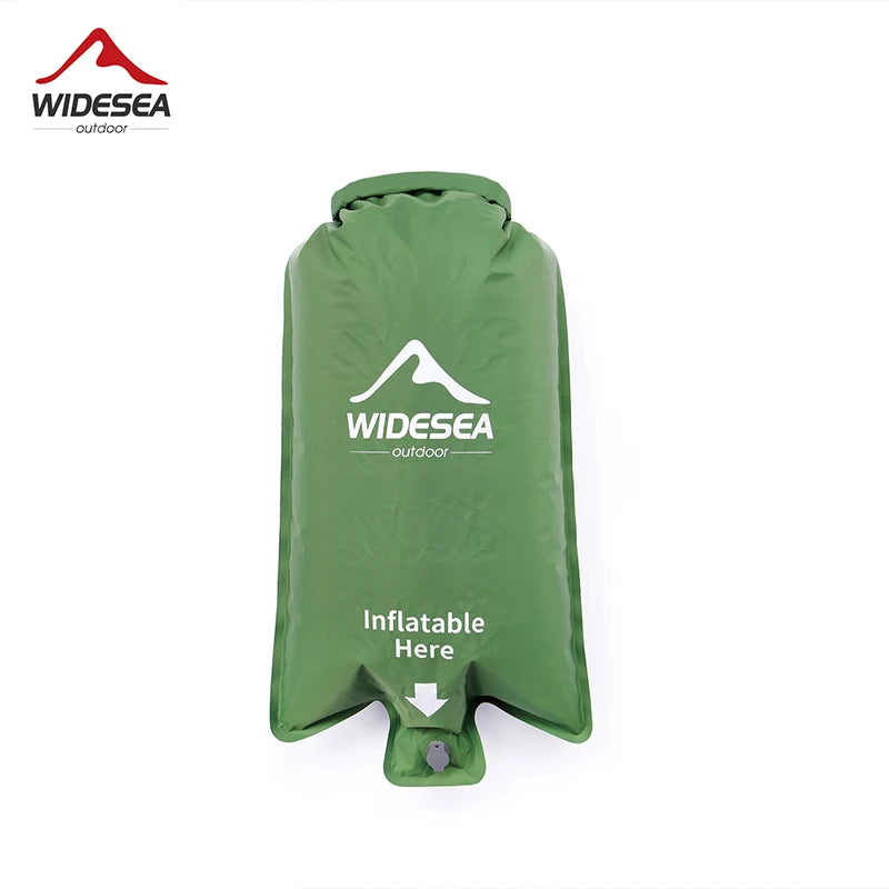 WIDESEA Ultralight Camping Inflatable Bag – Portable Air Pump for Sleeping Pads & Mattresses