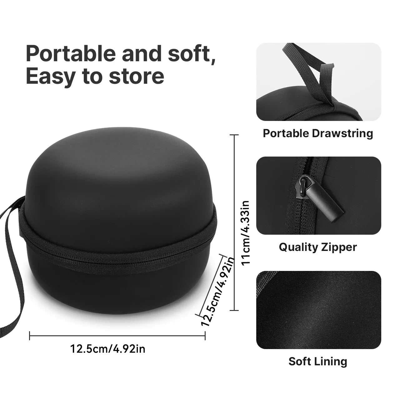 WALKER'S Razor Tactical Active Anti-Noise Earmuff with Bag – Electronic Hearing Protection for Hunting and Shooting