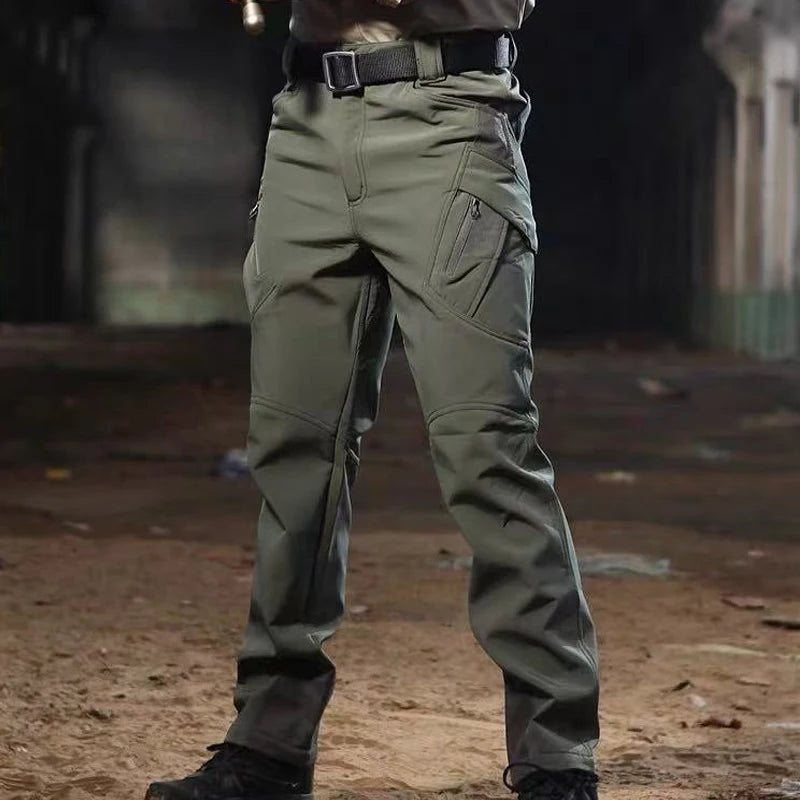 MAZEROUT Men's Tactical Softshell Jacket & Trousers