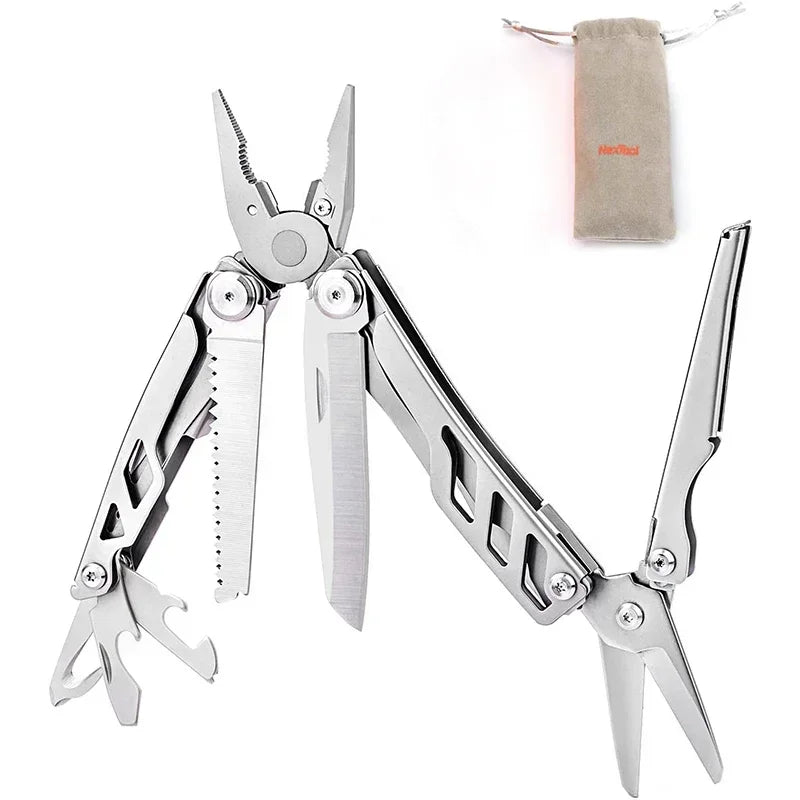 NEXTOOL Flagship Pro 16-in-1 Multitool with Pliers and Knife for EDC and Outdoor Use