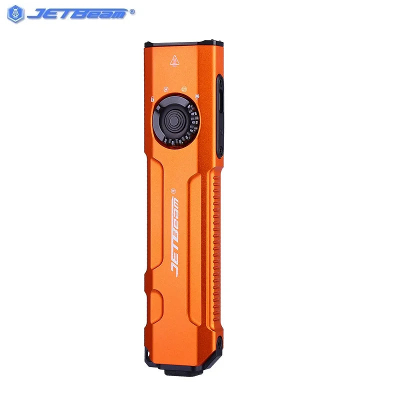 JETBEAM E26 Tactical Flashlight – 2000 Lumen USB-C Rechargeable Torch for Outdoor and Self Defence