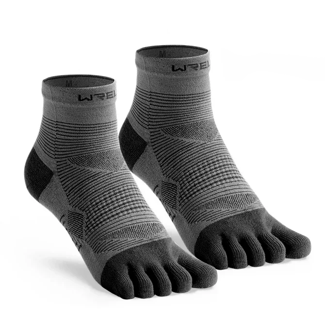 WRELS Coolmax Five-Toe Sports Socks – Breathable & Shock-Absorbing