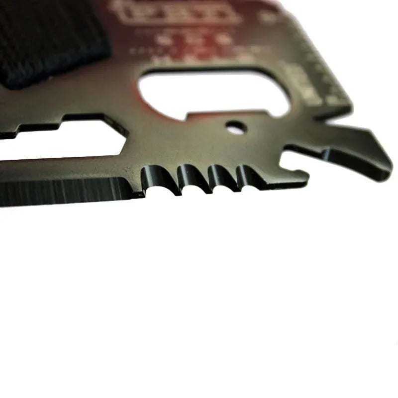 EDC Multifunctional Pocket Tool Card for Camping and Survival