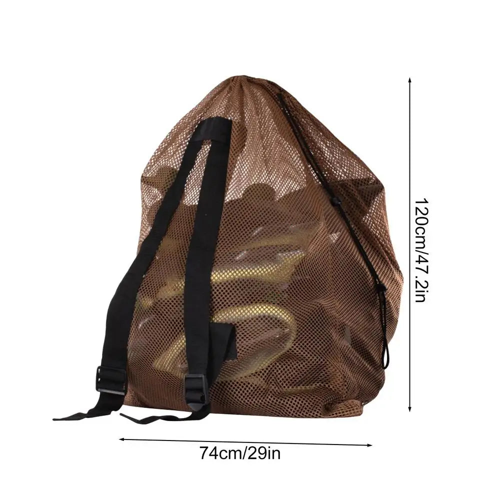 Lightweight Mesh Duck Decoy Bag – Adjustable Strap Hunting Backpack With Adjustable Straps
