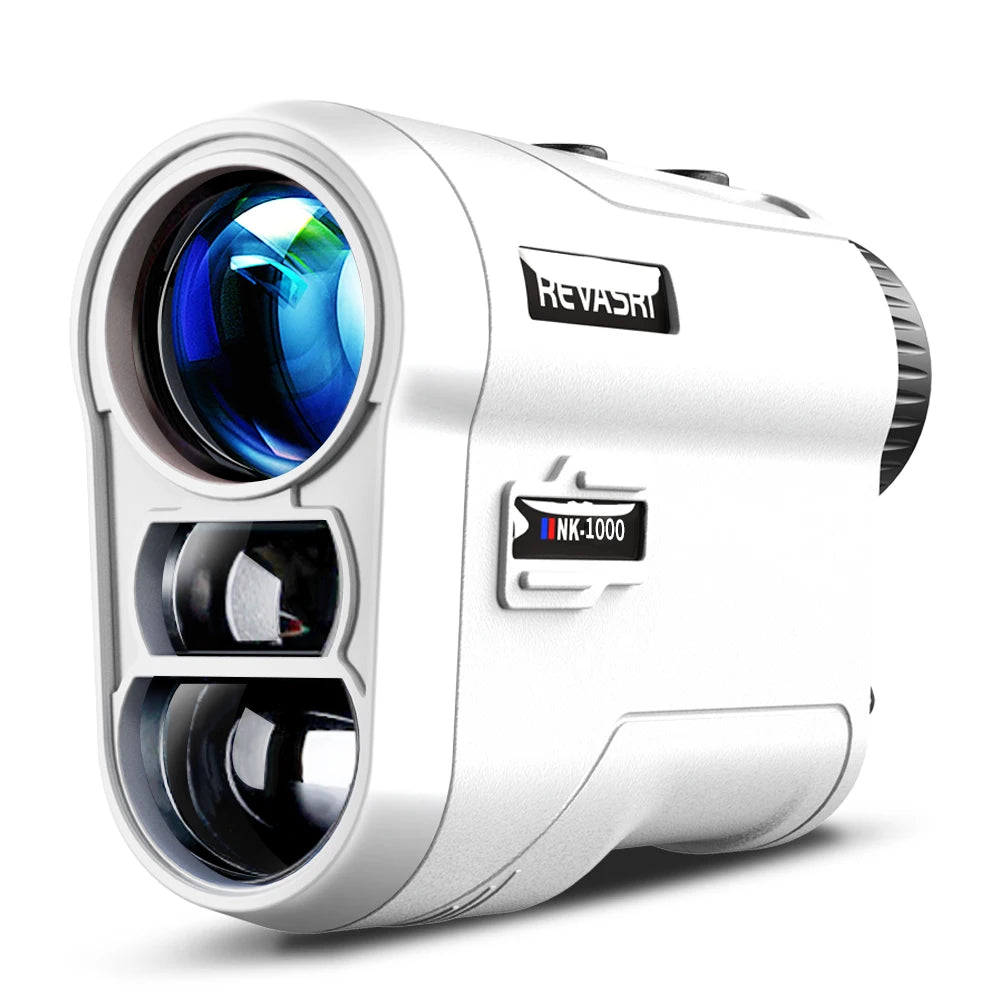 REVASRI 600m Golf Laser Rangefinder Rechargeable with Slope & Flag Lock