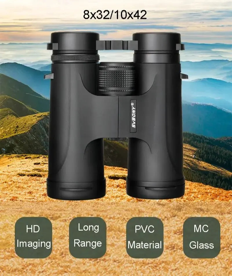 SVBONY F9333A/F9333B Professional HD Binoculars for Camping and Survival