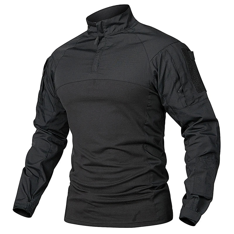 REFIRE GEAR Ripstop Camouflage Hunting Shirt - Multi-Pocket Long Sleeve Outdoor Shirt for NZ Bush Stalking