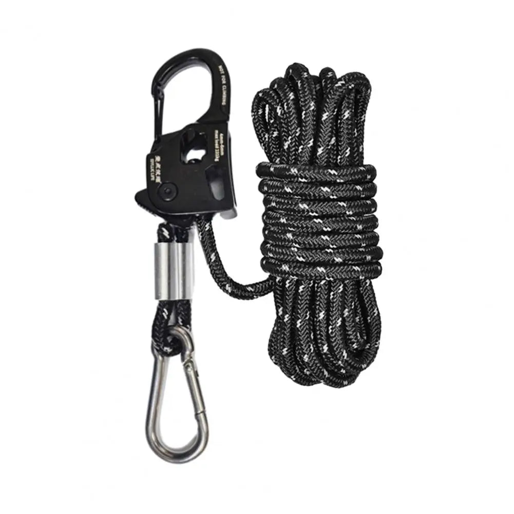 Aluminum Alloy Tent Rope Tensioner – Rustproof, Lightweight Tent Cord Adjuster for Camping