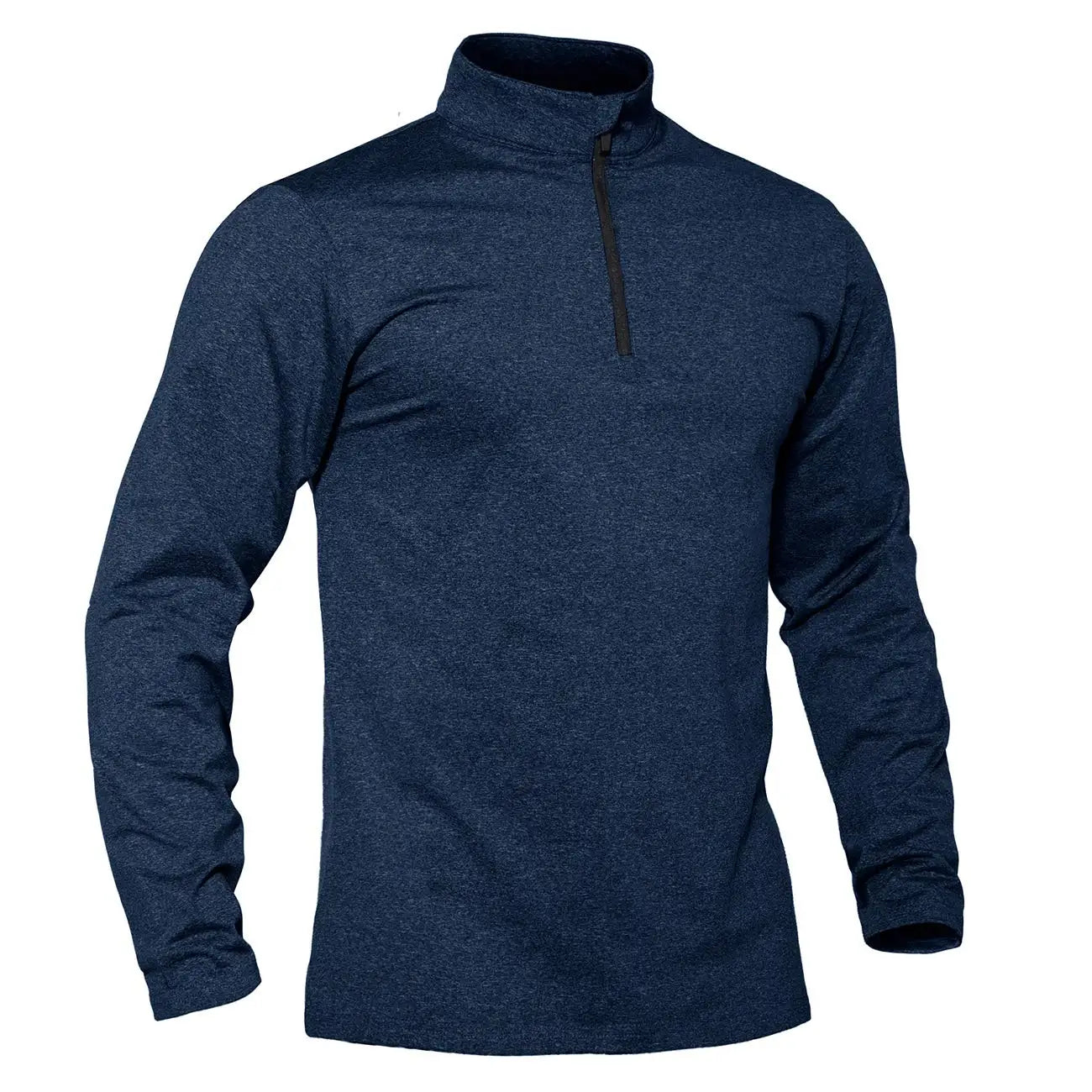TACVASEN Men's 1/4 Zip Thermal Sports Sweater - Breathable Athletic Pullover for Gym & Outdoor Activities