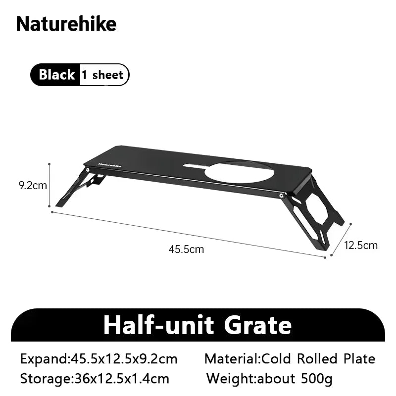NATUREHIKE IGT Burner – Portable Three-Head Gas Stove for Camping & Outdoor Cooking