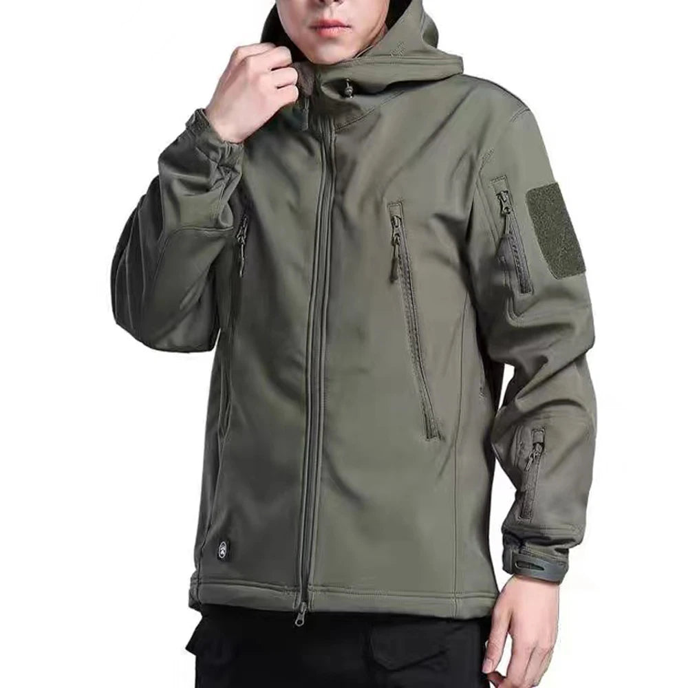 MAZEROUT Men's Tactical Softshell Jacket & Pants