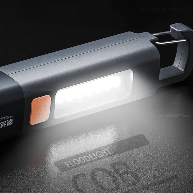 Xiaomi Outdoor Flashlight – Rechargeable Long-Range LED with Floodlight, Portable for Hunting