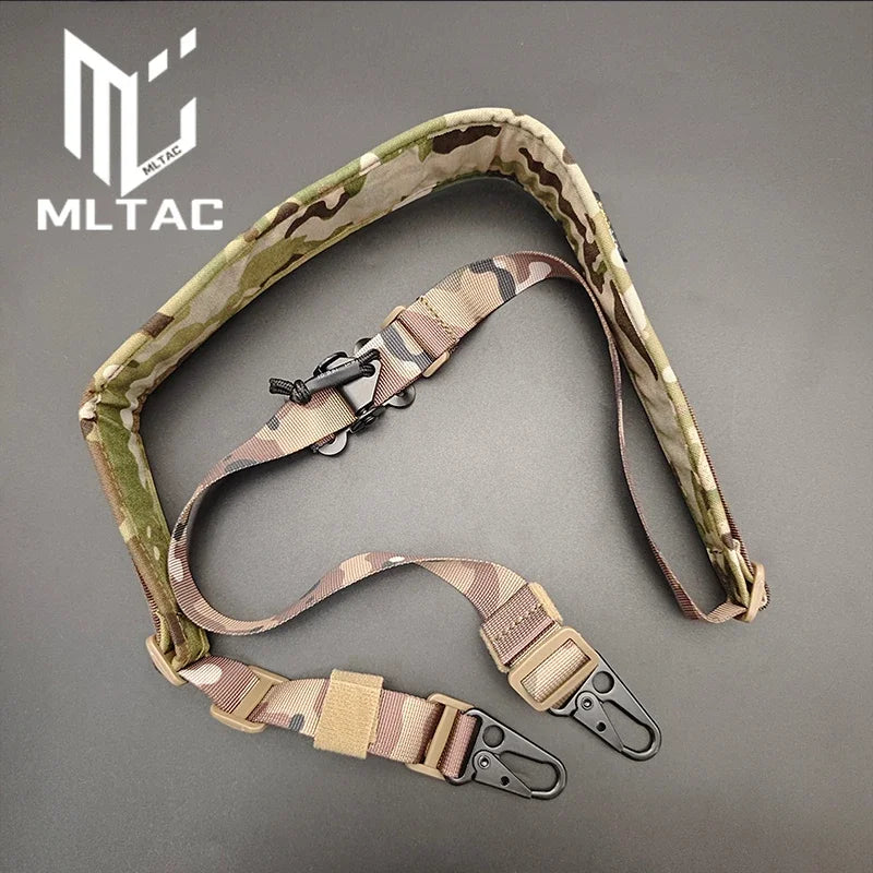 Modular Tactical Sling – Convertible 1-Point/2-Point Padded Strap for Shooting and Hunting
