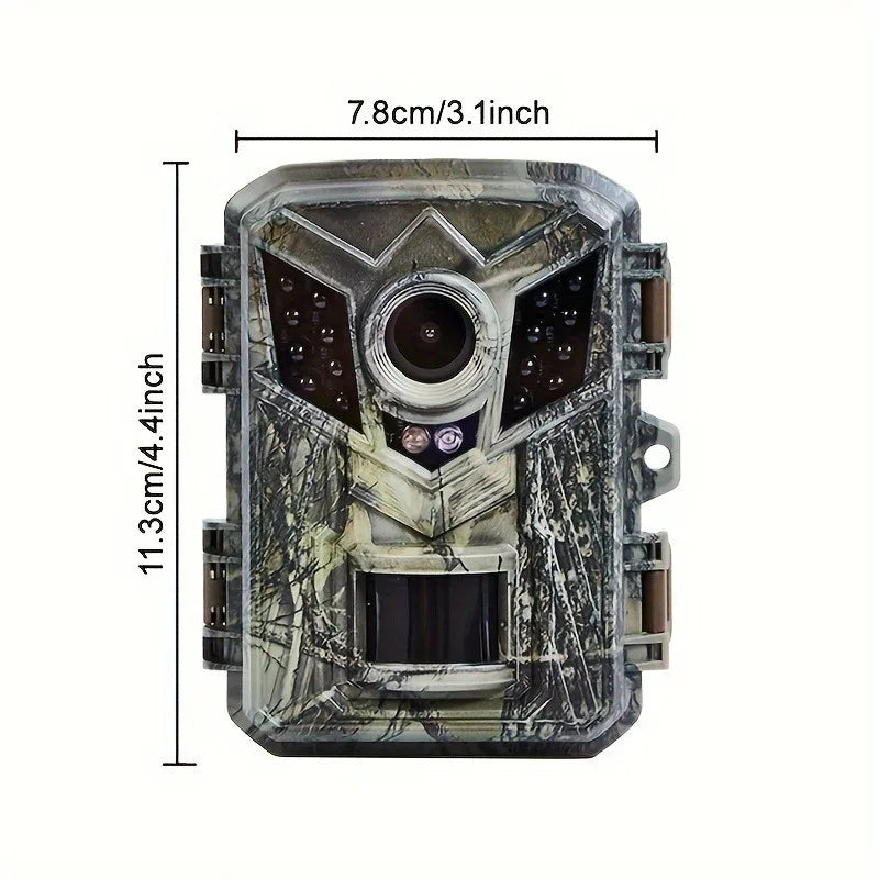 ZUIDID Mini 1080P Trail Camera with Night Vision & Waterproof Design