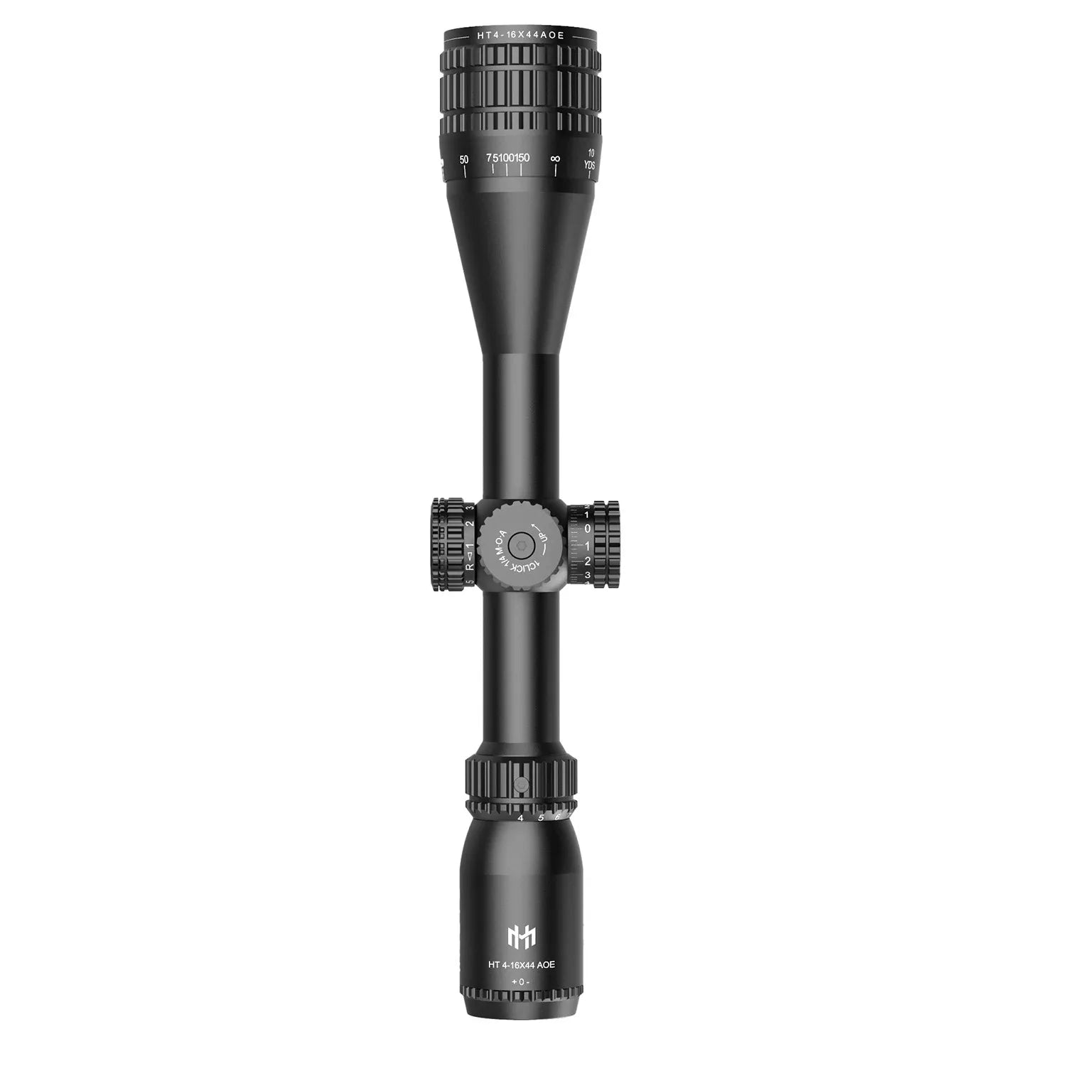 MARCH HT 4-16×44 AOE Tactical Rifle Scope - Illuminated Variable Optic for Long Range Hunting
