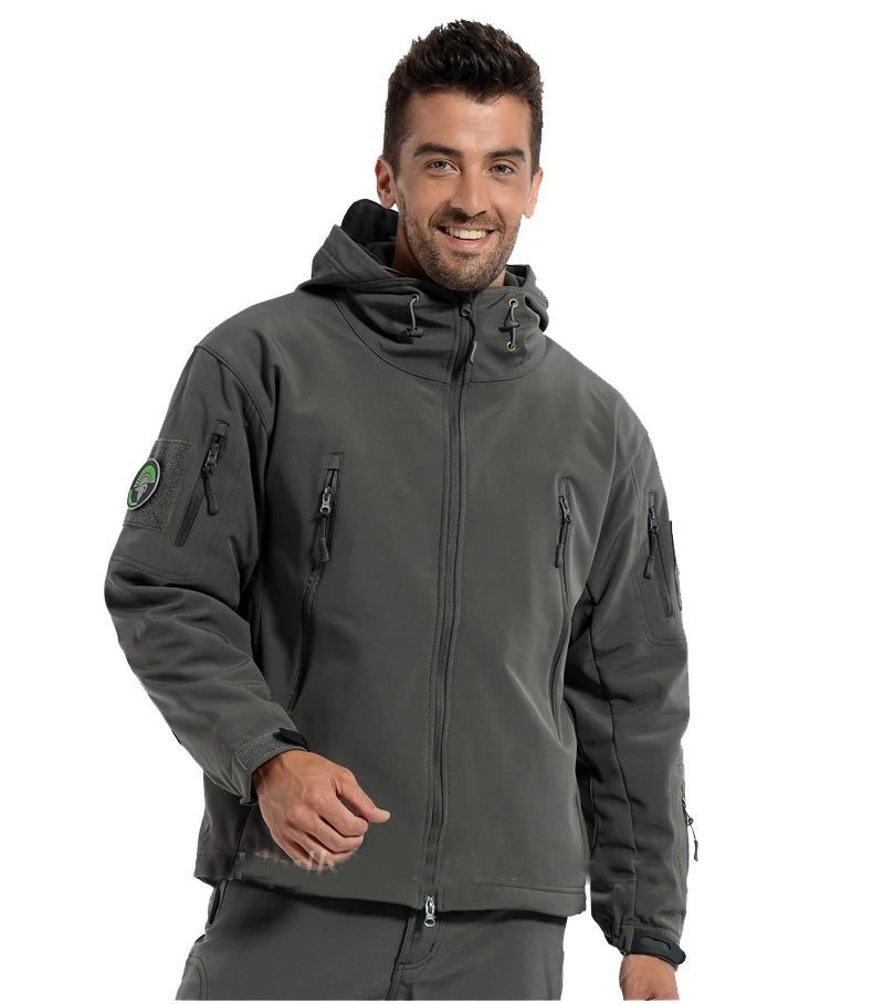 REFIRE GEAR Lurker Soft Shell Camouflage Jacket - Waterproof Stealth Hunting Coat for NZ Bush Stalking