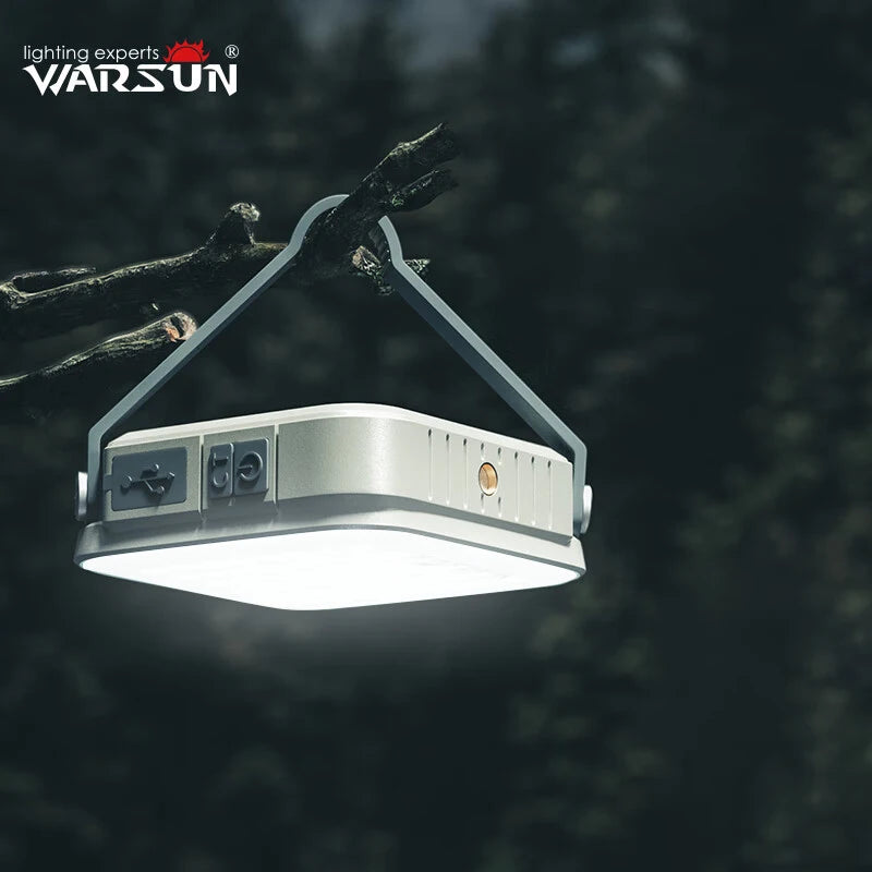 WARSUN CP36 800 Lumen Rechargeable Camping Lantern with Dual Light Modes