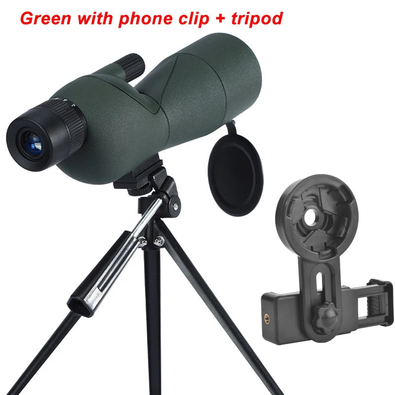 LOERSTON C8039 25-75x60 ED Lens Spotting Scope for Bird Watching and Camping