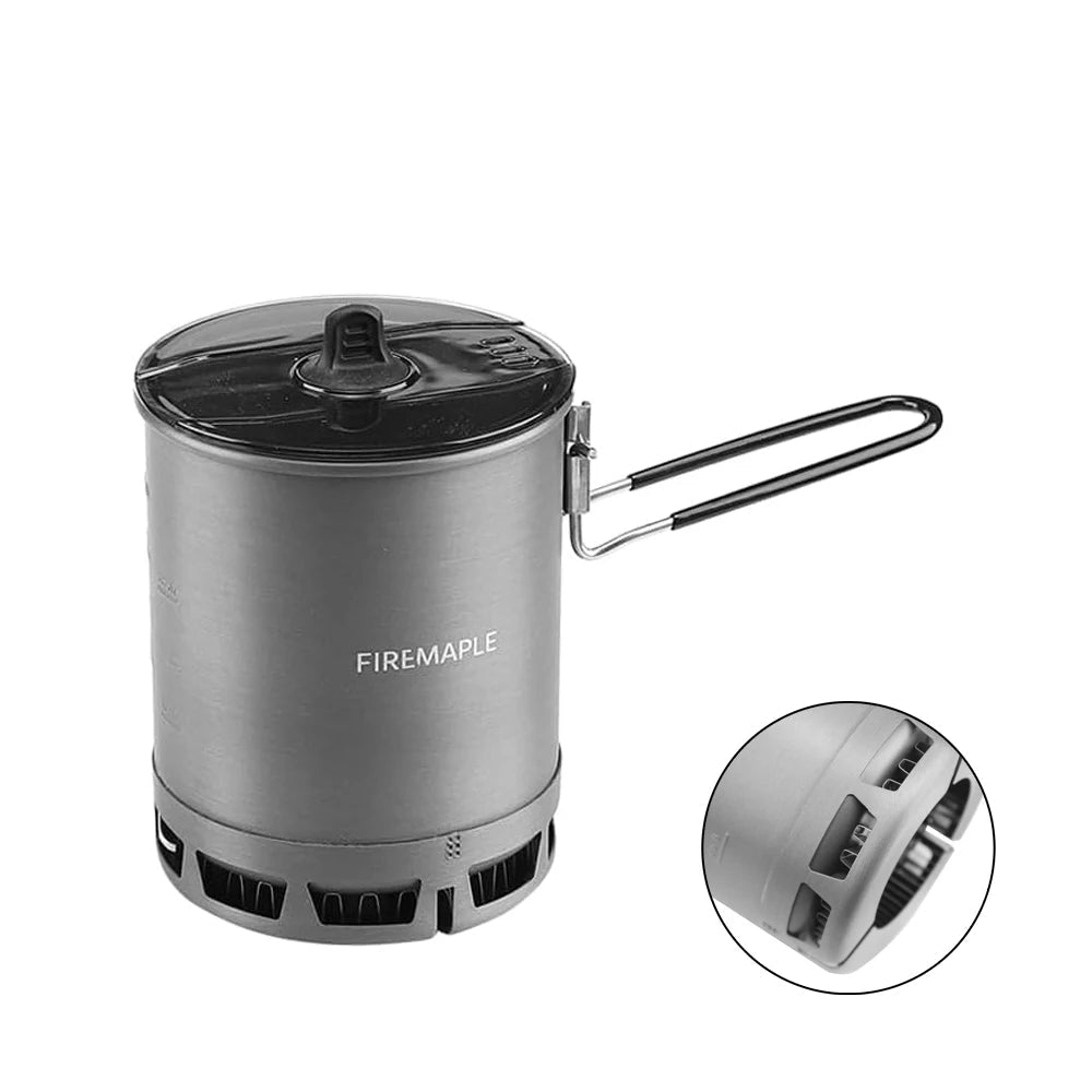 FIRE-MAPLE 600ml G3 Petrel Ultralight Pot – High-Efficiency Heat Exchanger for Hiking & Travel