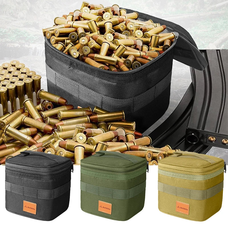 AIRSSON Rifle Cartridge Bag – 900D Oxford Ammo Pouch for Hunting & Shooting