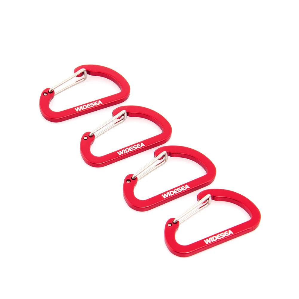 WIDESEA 4pcs Aluminium Alloy Cord Buckles – Essential Tent Accessories for Camping & Hiking
