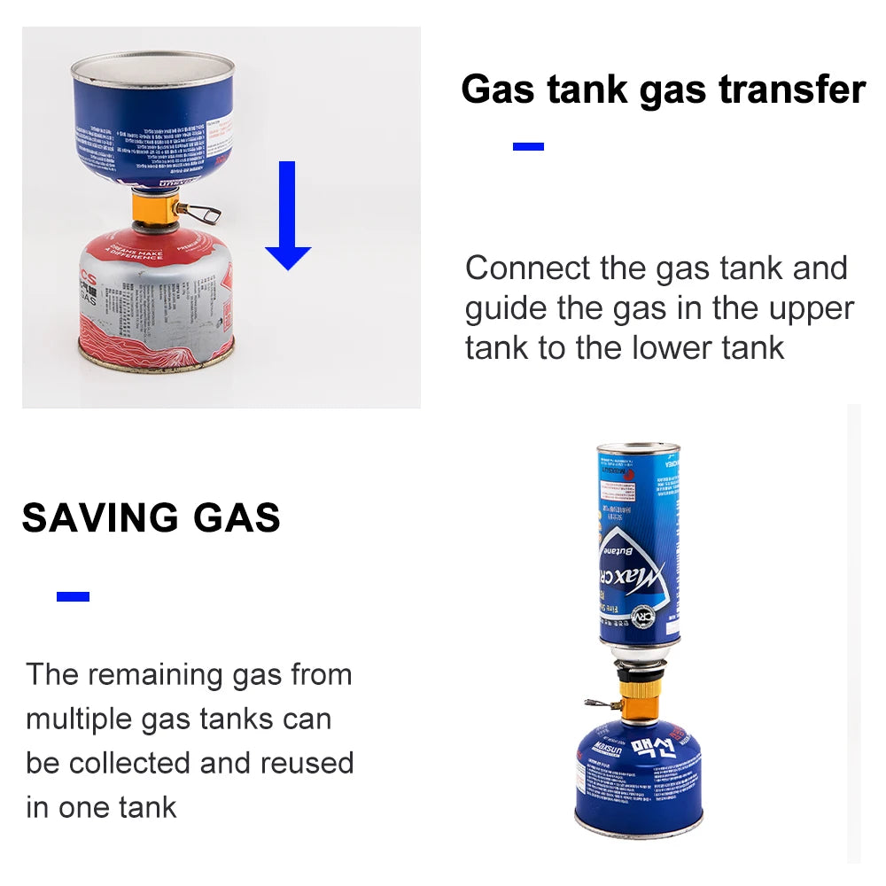 WIDESEA Camping Stove Propane Refill Adapter – Butane Gas Burner & LPG Saver for Outdoor Cooking