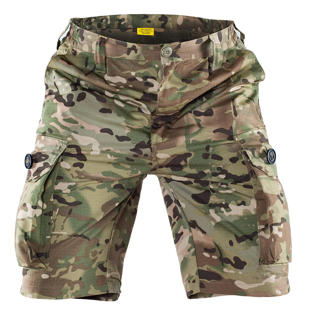 MEGE KNIGHT Men's Multi-Pocket Cargo Shorts - Durable Summer Hunting Shorts for NZ Outdoor Adventures