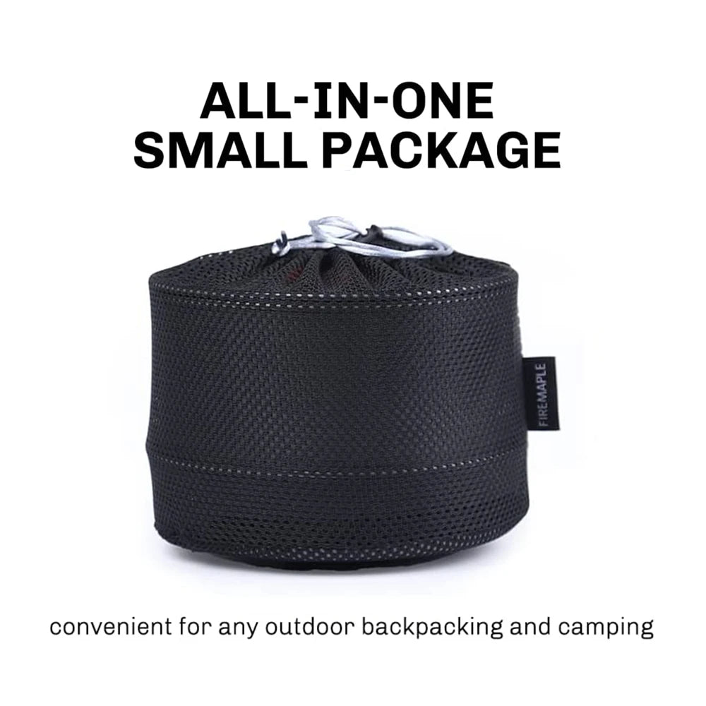 FIRE MAPLE Camping Cookware Set – Compact & Efficient Cooking Gear for Outdoor Adventures