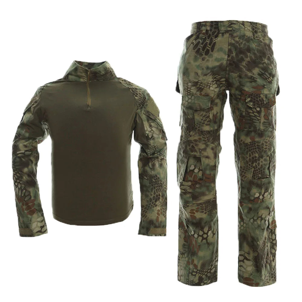 G2 Combat Tactical Suit – Multicam Camouflage Hunting & Airsoft, Outdoor Hunting Ghillie Suit