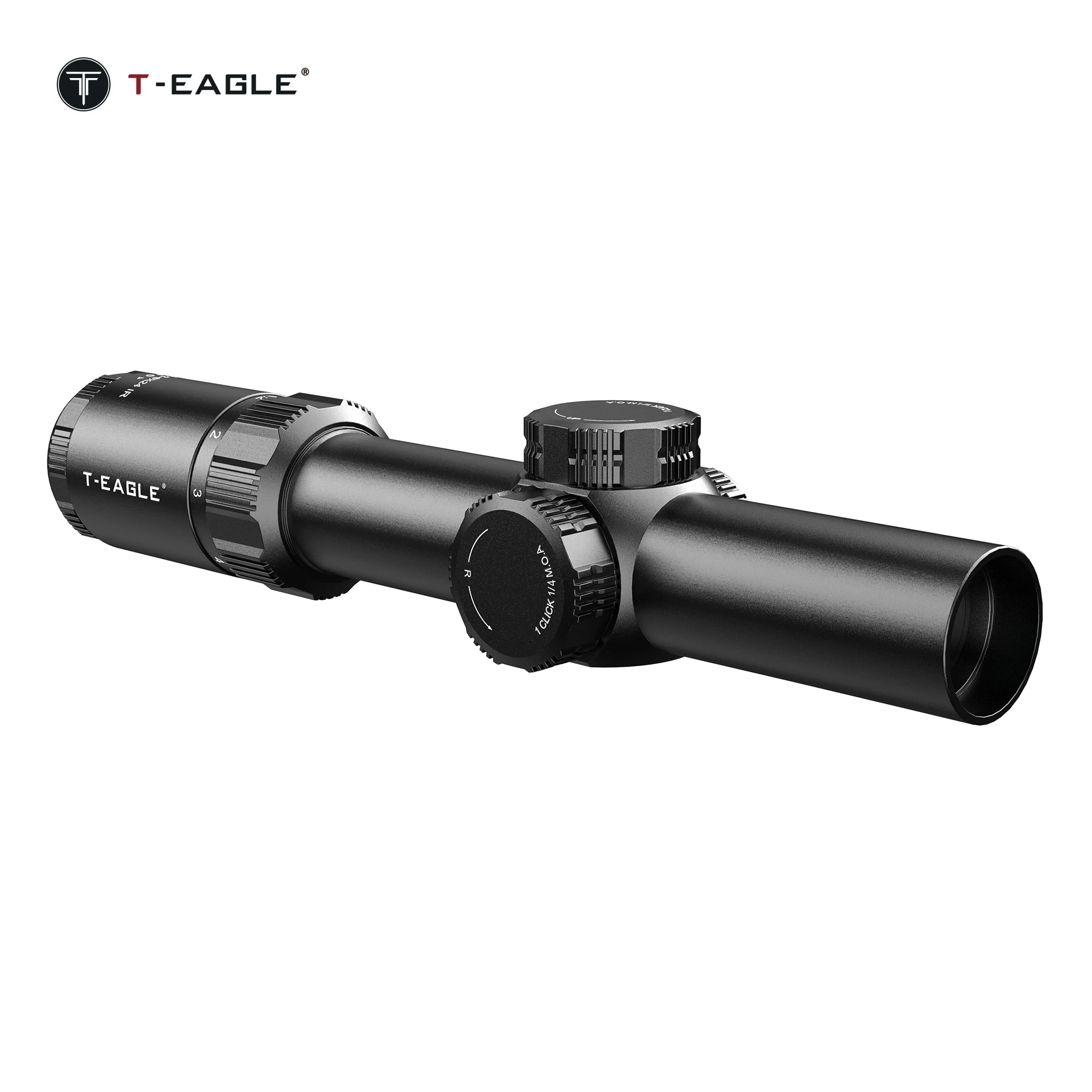 T-EAGLE EOX 1.2-6×24 IR Tactical LPVO Rifle Scope - Illuminated Variable Optic for Hunting