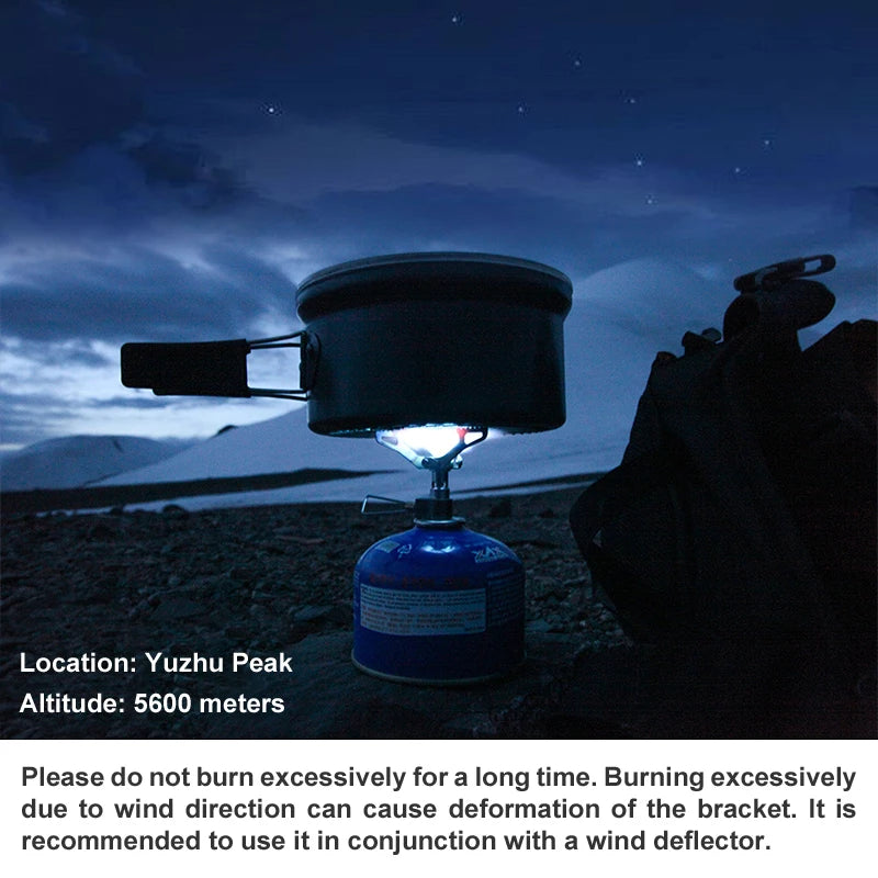 BRS Outdoor Gas Stove BRS-3000T – Ultralight Titanium Camping Burner