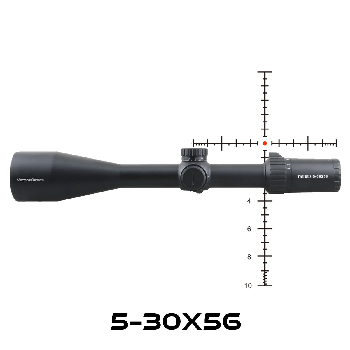 VECTOR OPTICS Tauron FFP Riflescope – Diamond Clear Image for Hunting & Competition