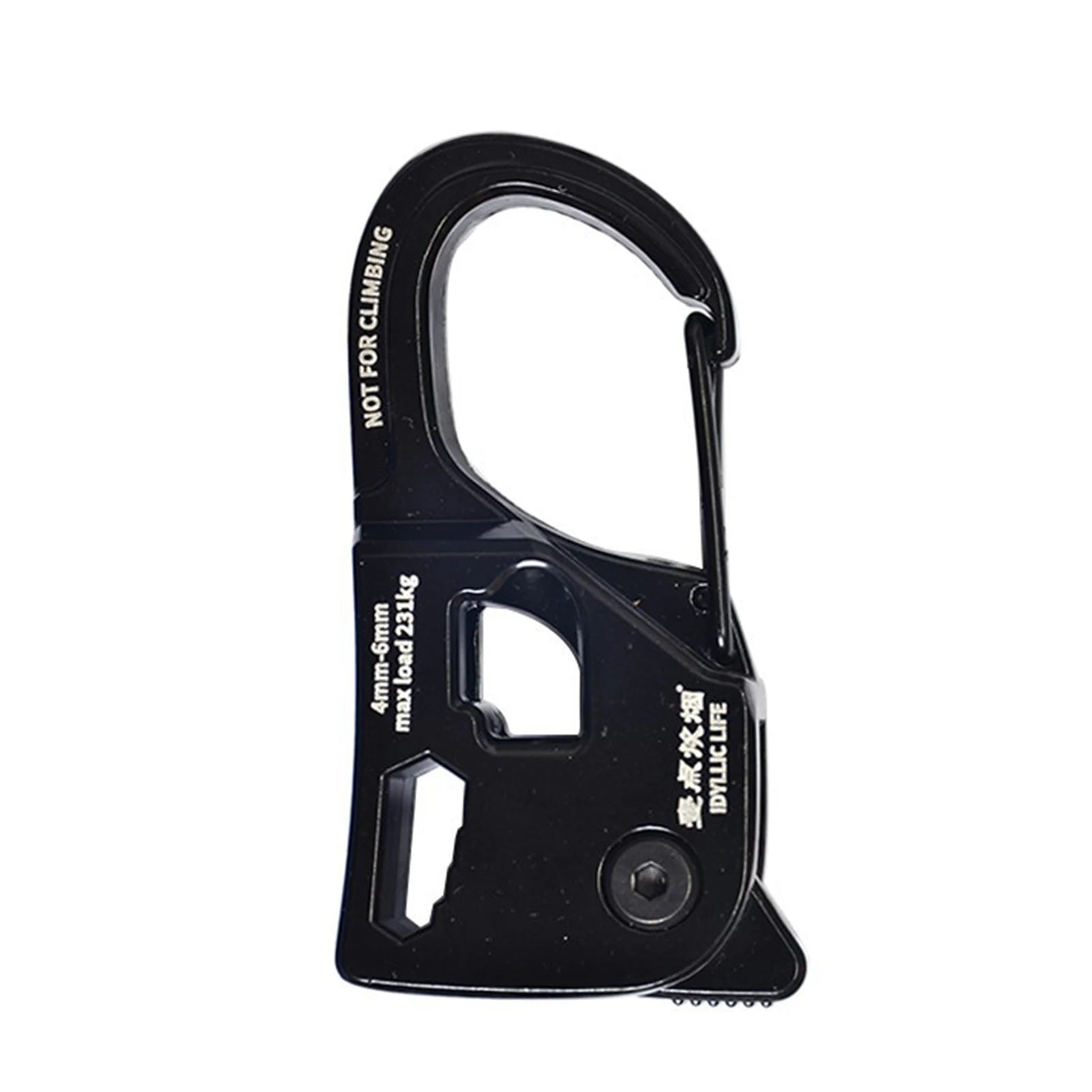 Aluminum Alloy Tent Rope Tensioner – Rustproof, Lightweight Tent Cord Adjuster for Camping