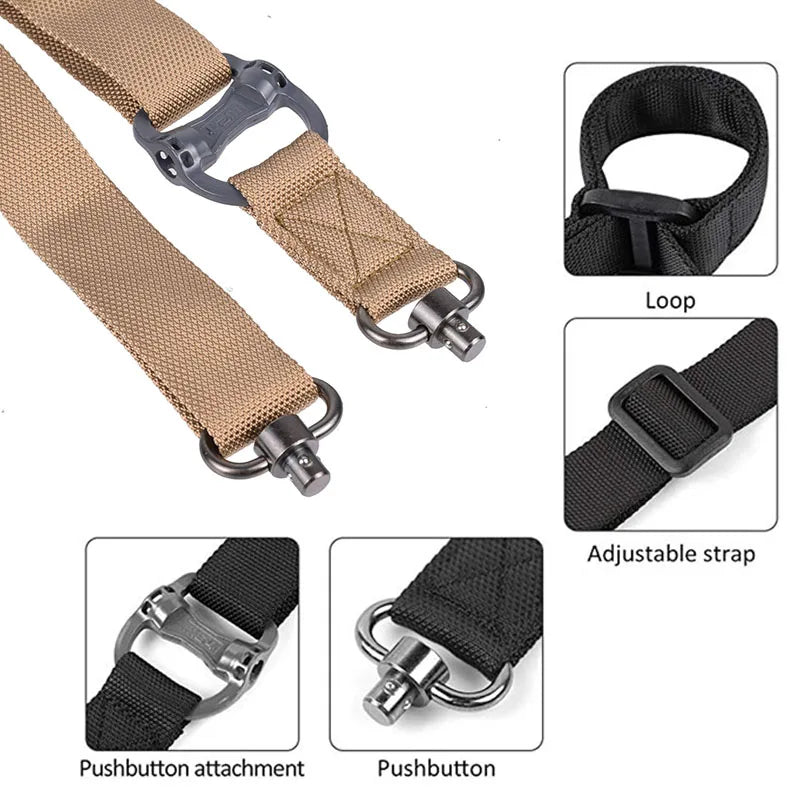 MAGPUL MS4 QD Mount Tactical Rifle Sling for AR15, AR10, and Ruger 10/22