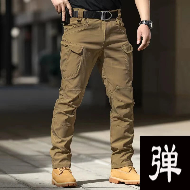 MAZEROUT Men's Tactical Outdoor Trousers Polyester Spandex P16