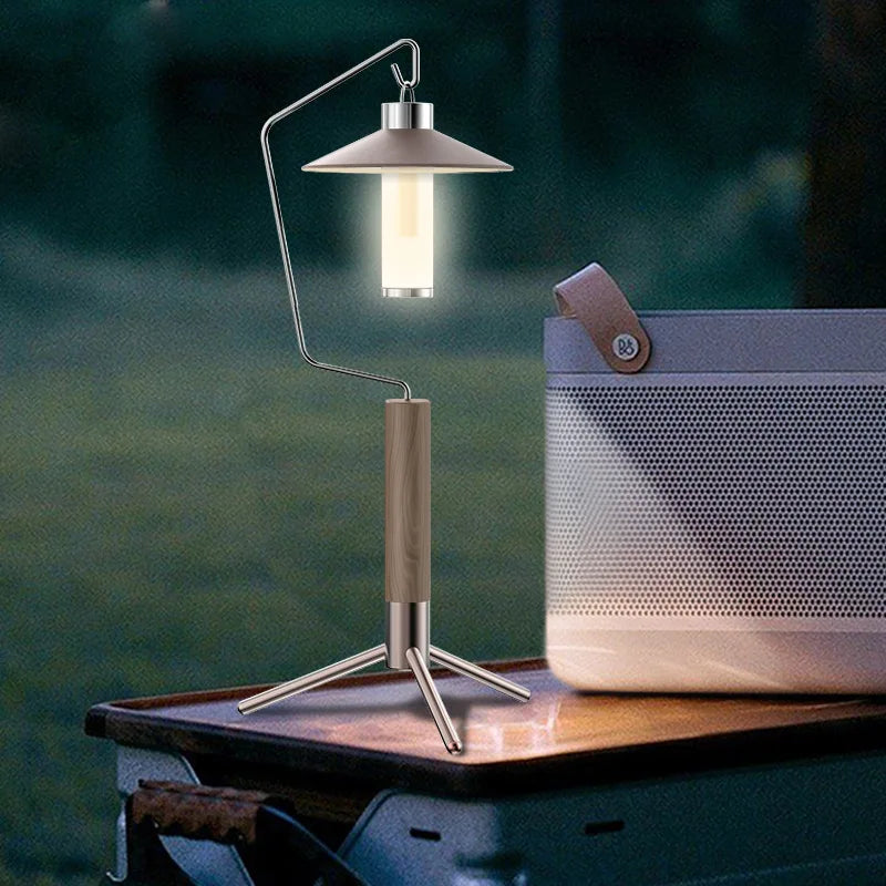 TARKA Camping Tabletop Lantern Stand – Detachable Light Rack with Hanging Hooks for Indoor & Outdoor Use
