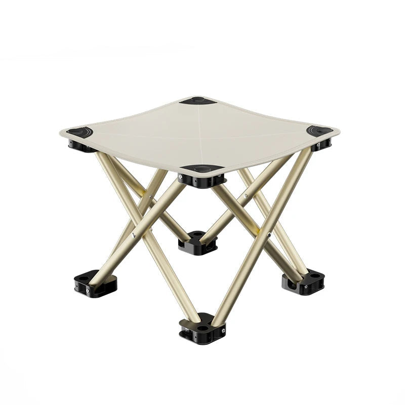 WESTTUNE Portable Folding Camping Stool – Lightweight Collapsible Seat for Hiking, Fishing & Travel